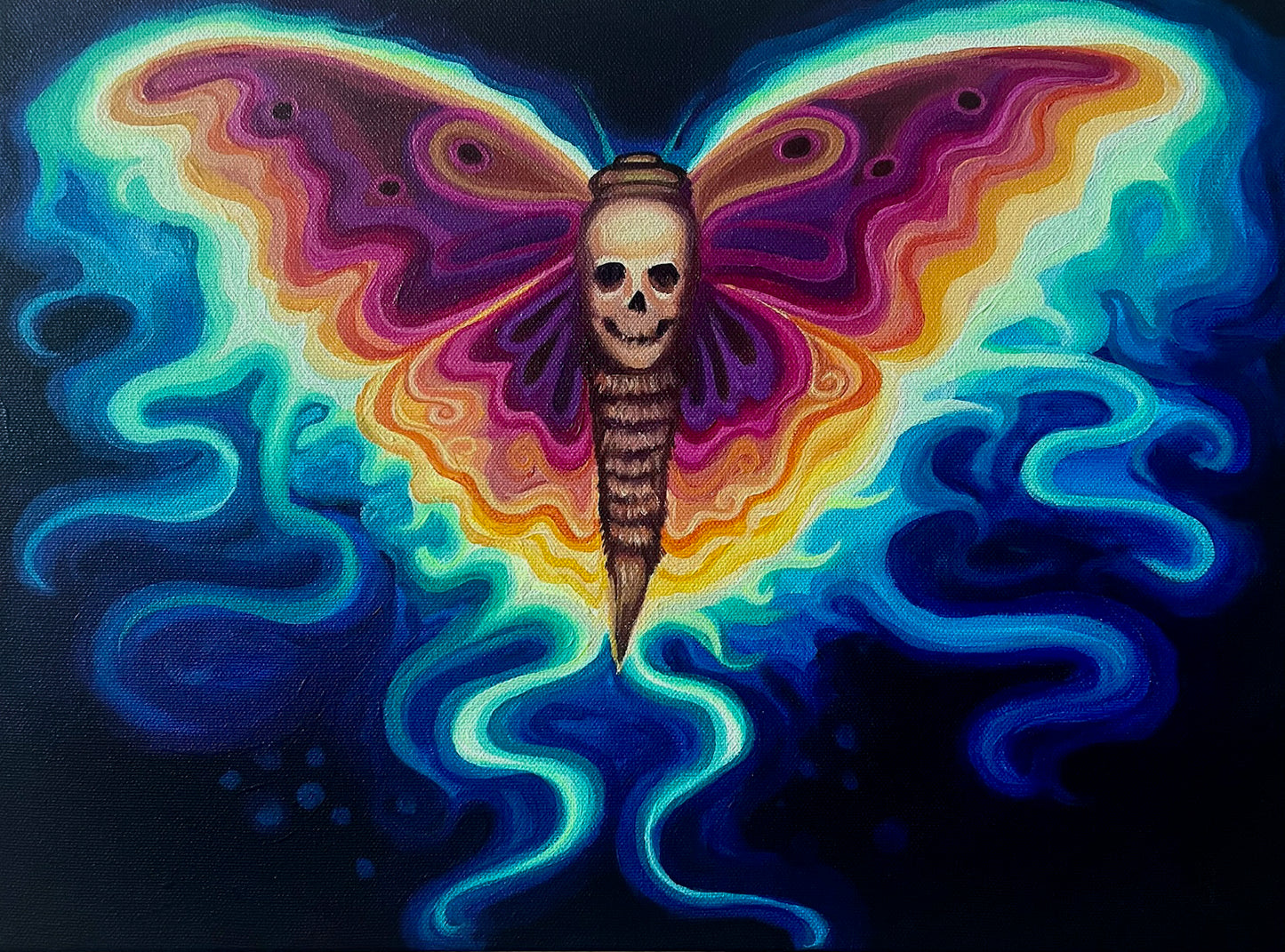 Eternal Becoming : Psychedelic EgoDeathMoth