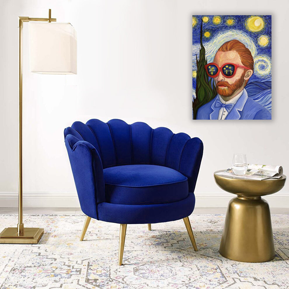 Van Gogh Starry Night Portrait