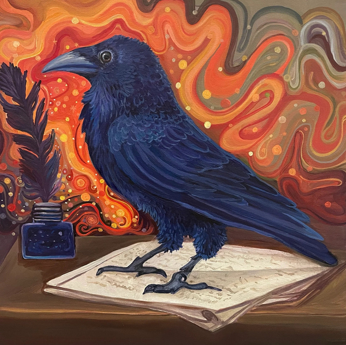 Ravens and Writing