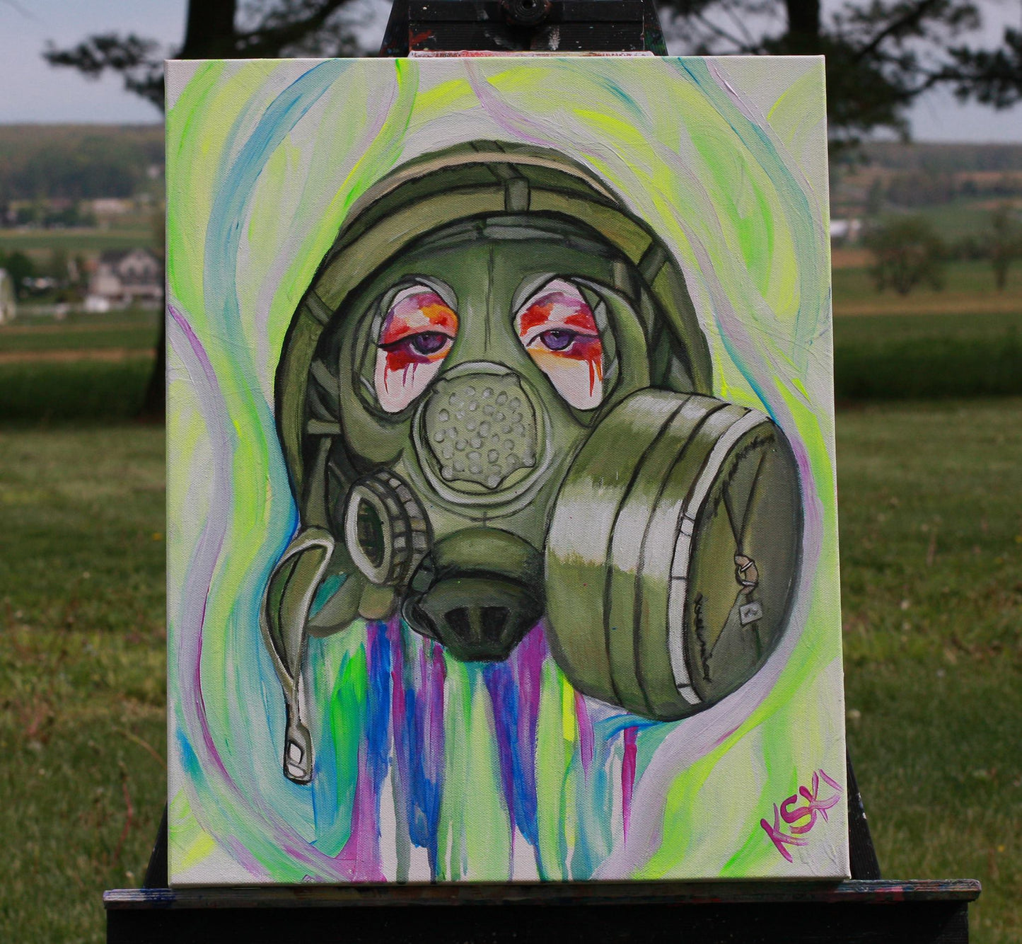 Gas Mask Girl